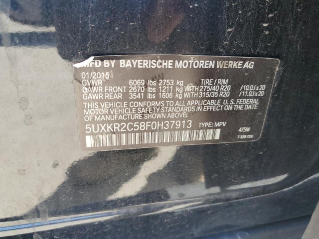 5UXKR2C58F0H37913 BMW X5 Sdrive35i