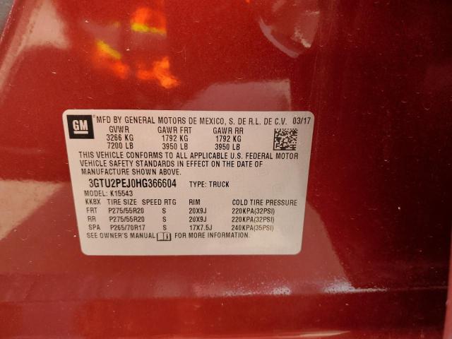 3GTU2PEJ0HG366604 GMC Sierra K1500 Denali