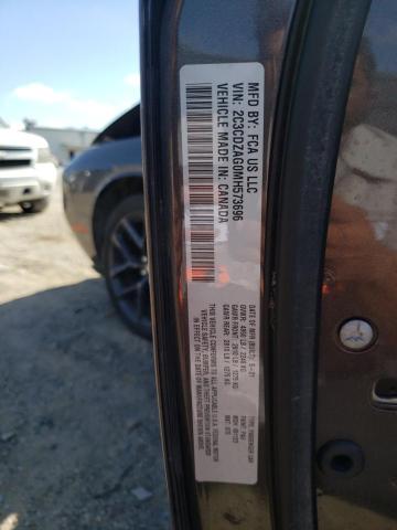 2C3CDZAG0MH573696 Dodge Challenger Sxt