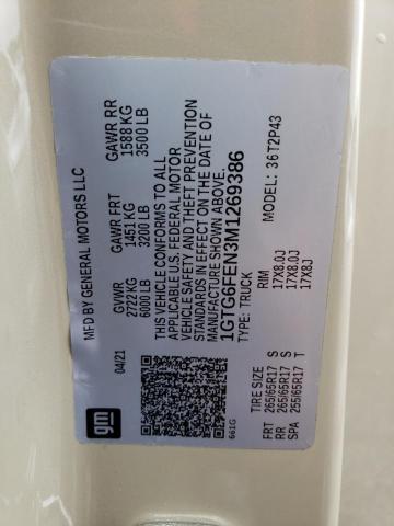 1GTG6FEN3M1269386 GMC Canyon At4