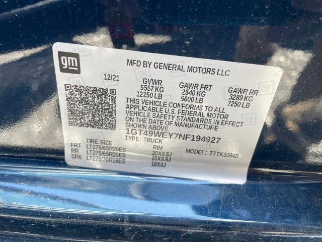 1GT49WEY7NF194927 GMC Sierra K3500 Denali