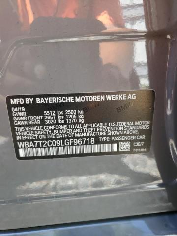 WBA7T2C09LGF96718 BMW 740 I
