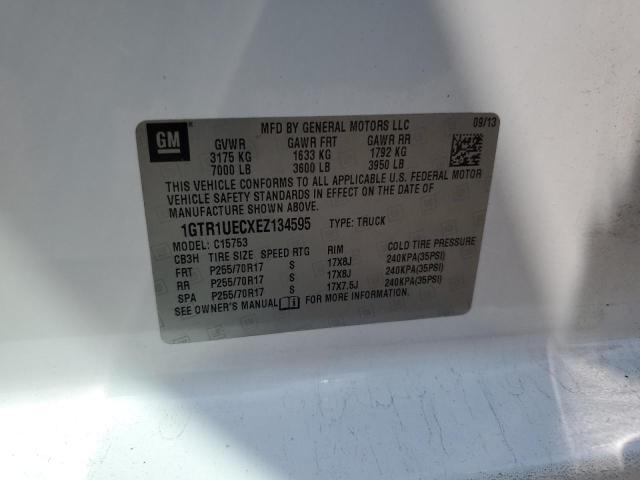 1GTR1UECXEZ134595 GMC Sierra C1500 Sle