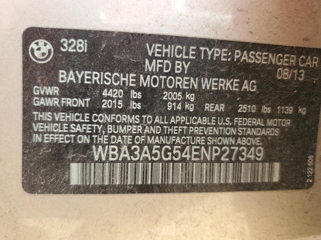 WBA3A5G54ENP27349 BMW 328 I