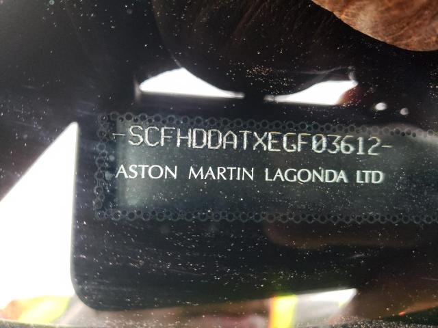 SCFHDDATXEGF03612 Aston Martin Rapide