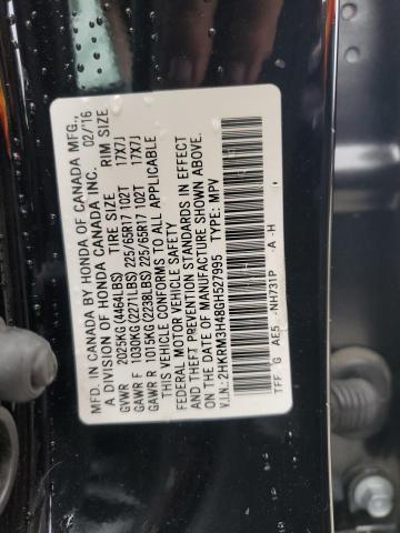 2HKRM3H48GH527995 Honda CR-V SE