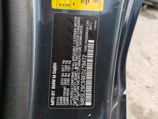 WBSLZ9C59EDZ78472 BMW M6