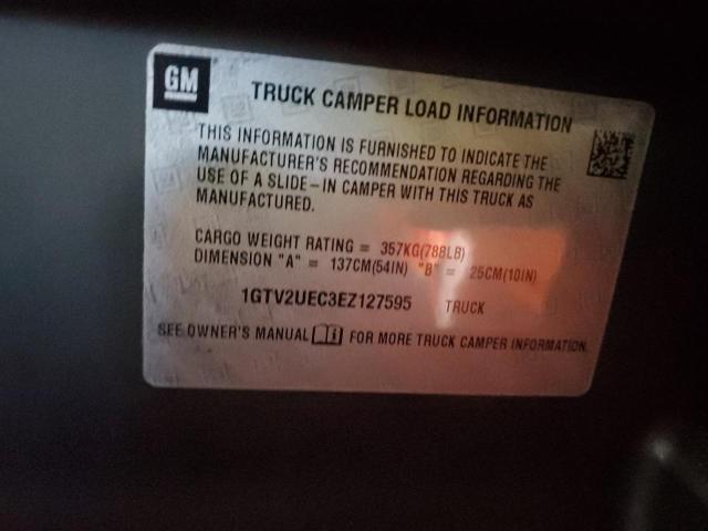 1GTV2UEC3EZ127595 GMC Sierra K1500 Sle