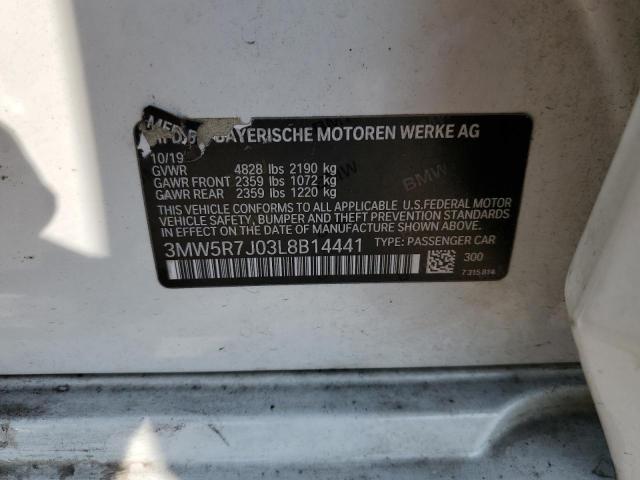 3MW5R7J03L8B14441 BMW 330XI