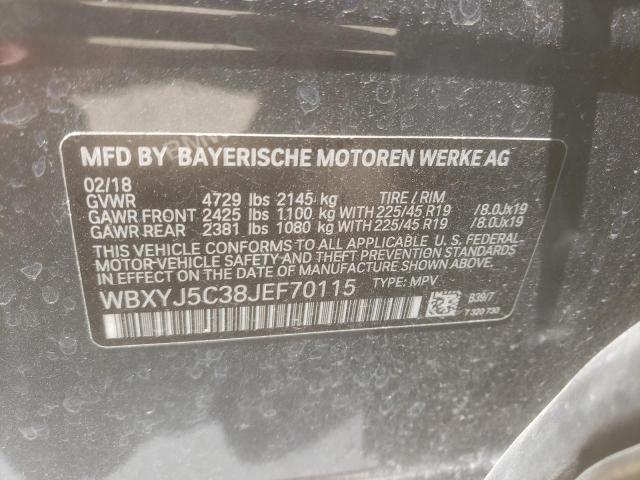 WBXYJ5C38JEF70115 BMW X2 Xdrive28i