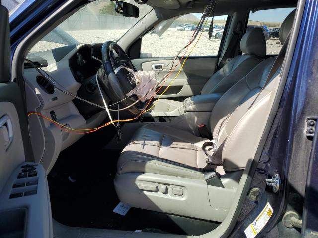 5FNYF4H77FB055467 Honda PILOT EXLN