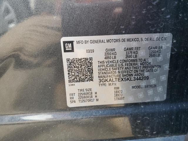 3GKALTEX5KL344209 GMC Terrain Sle