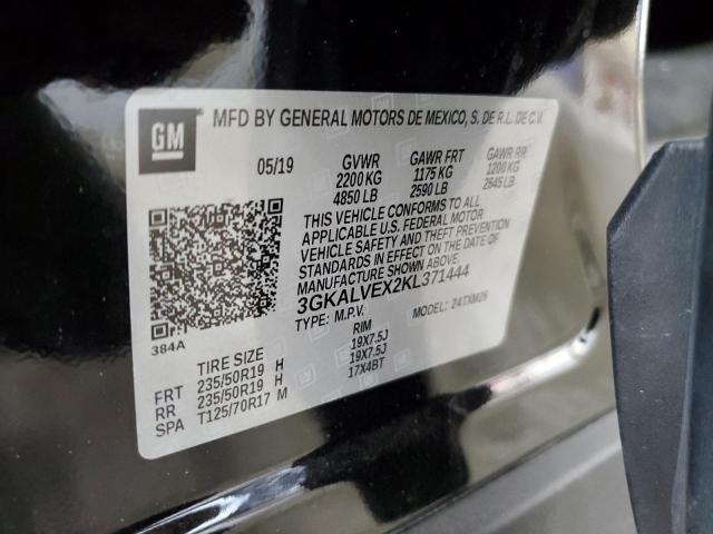 3GKALVEX2KL371444 GMC Terrain Slt