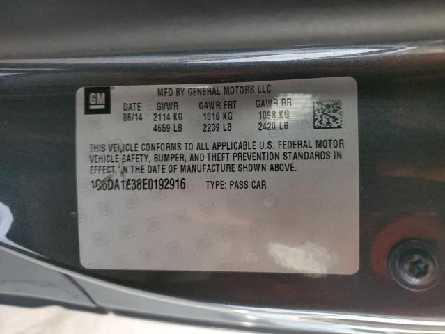 1G6DA1E38E0192916 Cadillac CTS