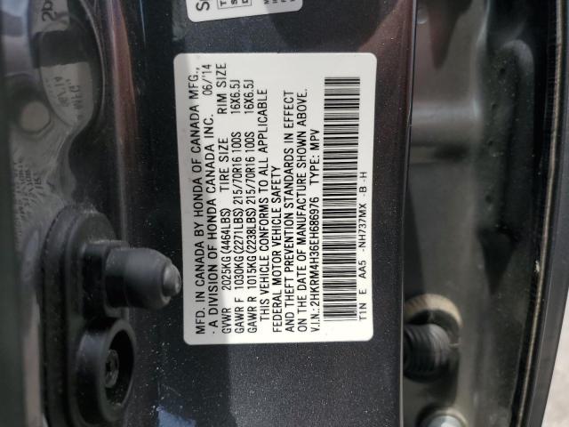 2HKRM4H36EH686976 Honda CR-V LX