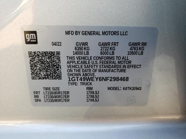 1GT49WEY6NF298468 GMC Sierra K3500 Denali