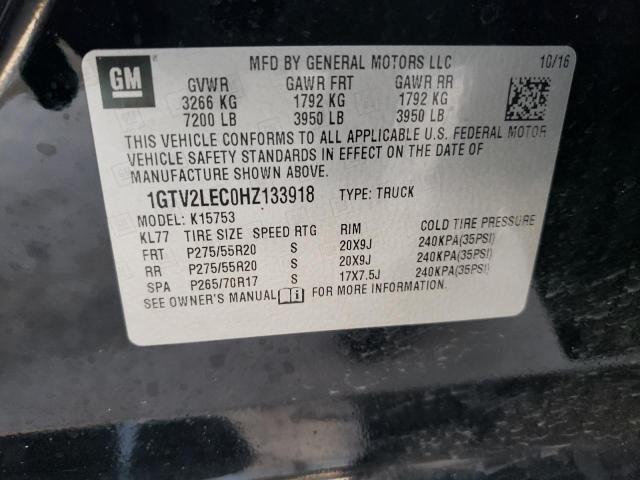 1GTV2LEC0HZ133918 GMC Sierra K1500