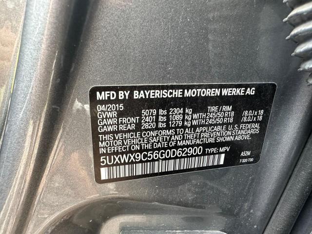 5UXWX9C56G0D62900 BMW X3 Xdrive28i