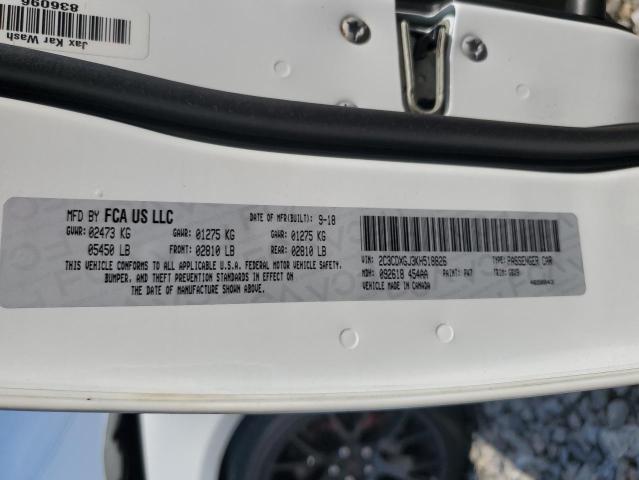 2C3CDXGJ3KH518826 Dodge Charger Scat Pack