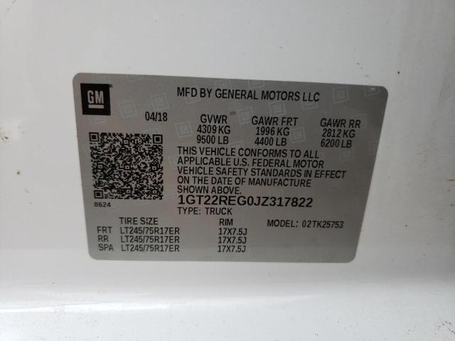 1GT22REG0JZ317822 GMC Sierra K2500 Heavy Duty