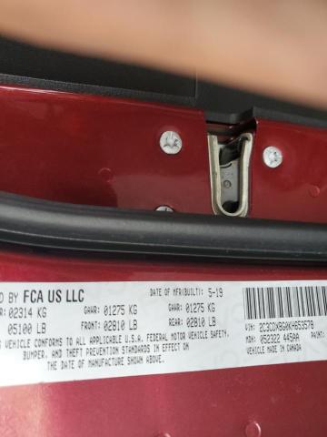 2C3CDXBG0KH653578 Dodge Charger Sxt
