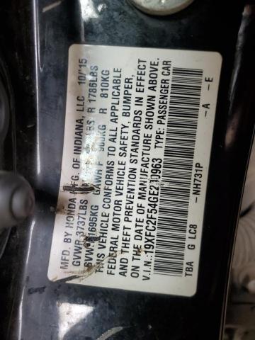 19XFC2F54GE200963 Honda Civic Lx
