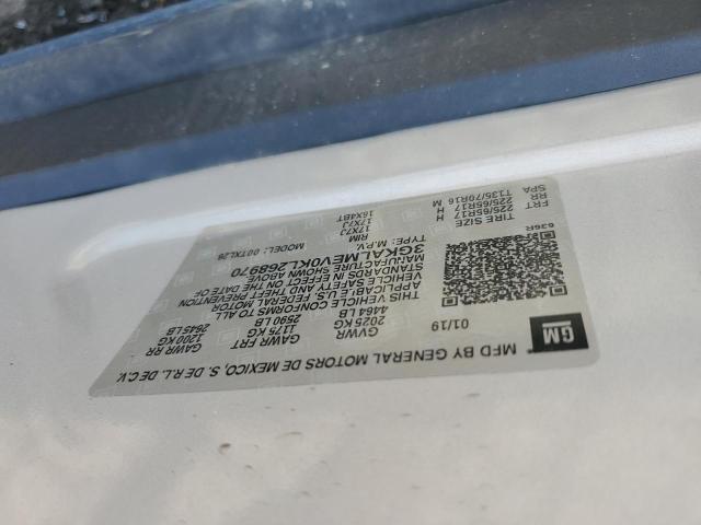 3GKALMEV0KL268970 GMC Terrain Sle