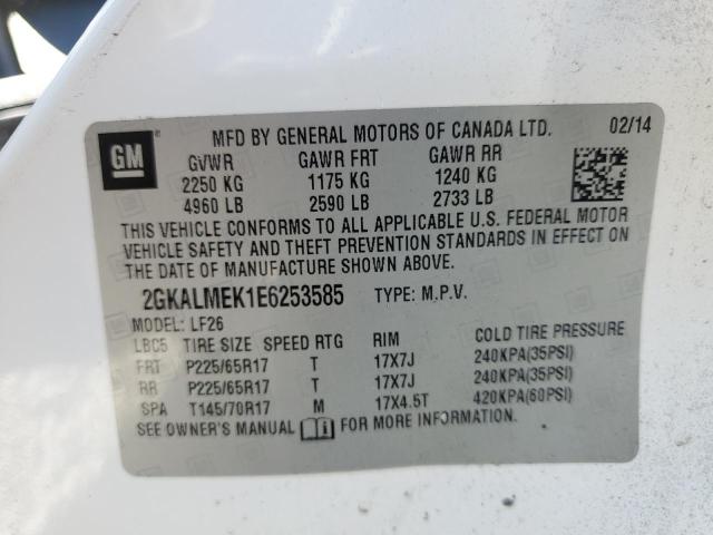 2GKALMEK1E6253585 GMC Terrain Sle