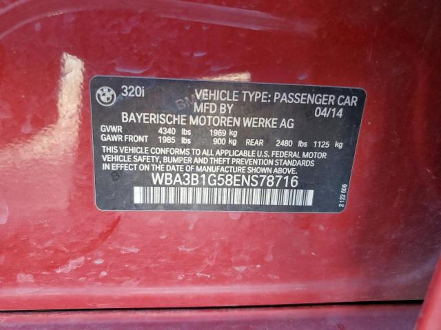 WBA3B1G58ENS78716 BMW 320 I