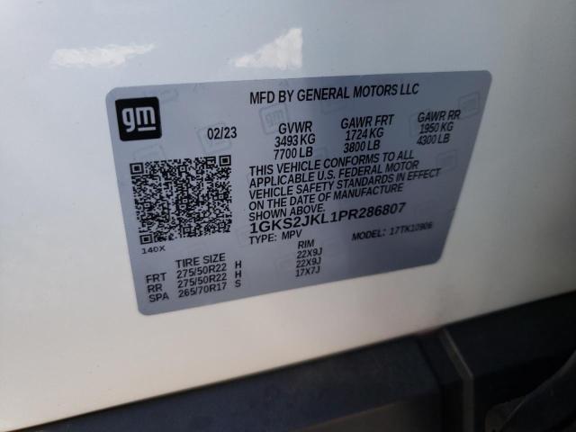 1GKS2JKL1PR286807 GMC YUKON XL DENALI