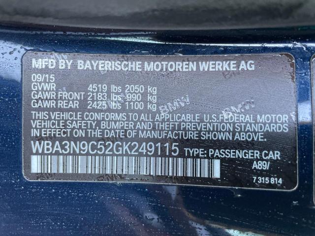 WBA3N9C52GK249115 BMW 428 XI