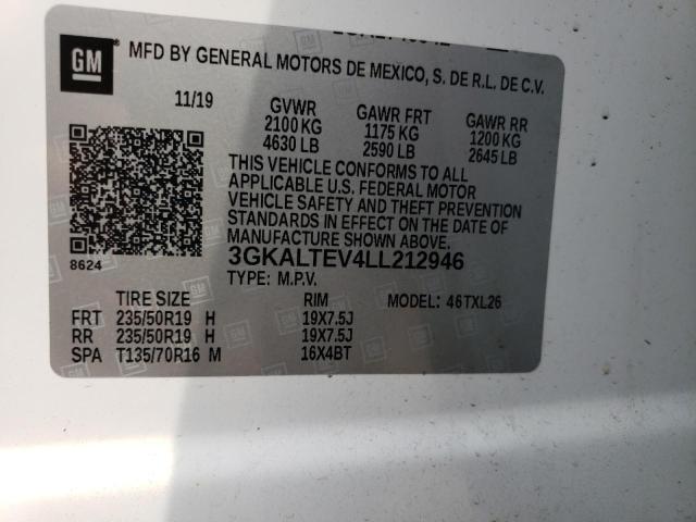 3GKALTEV4LL212946 GMC Terrain Sle