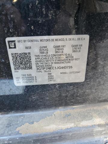 3GTP1NEC1JG443735 GMC Sierra C1500 Slt