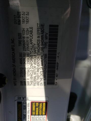 5J6RW2H53HL017896 Honda CR-V EX