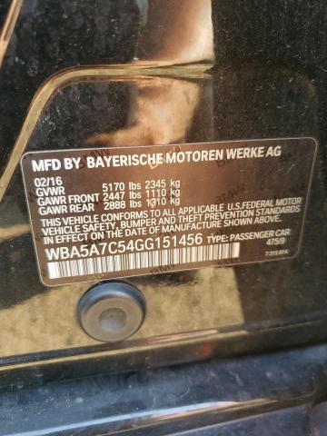 WBA5A7C54GG151456 BMW 528 XI