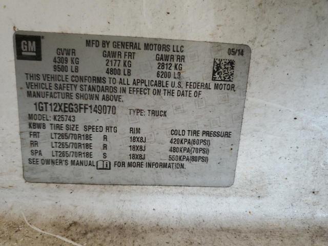 1GT12XEG3FF149070 GMC Sierra K2500 Heavy Duty