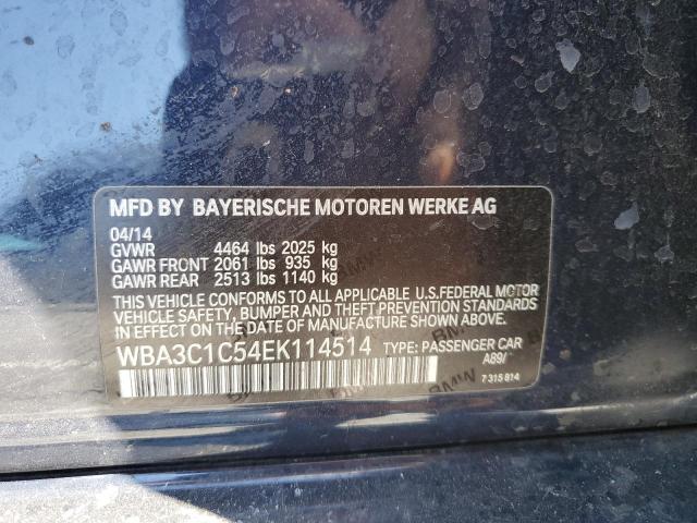 WBA3C1C54EK114514 BMW 328 I Sulev