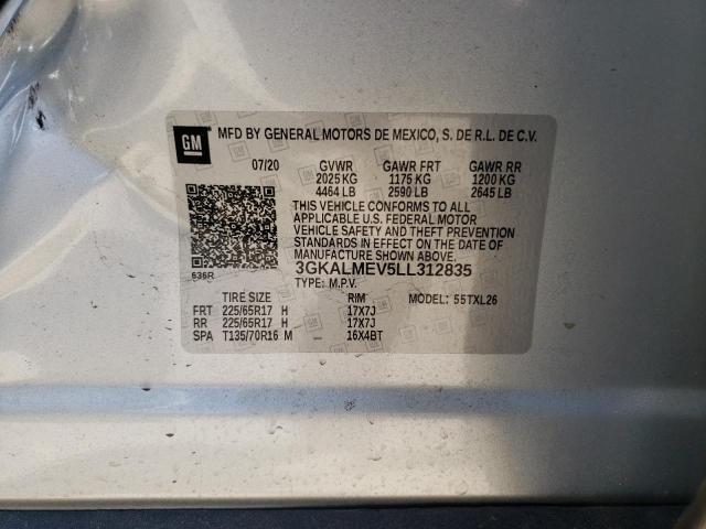 3GKALMEV5LL312835 GMC Terrain Sle