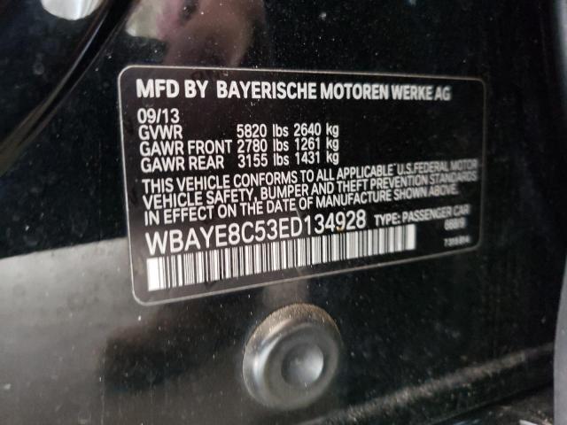 WBAYE8C53ED134928 BMW 750 LI