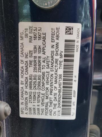 2HKRW2H88JH671366 Honda CR-V EXL
