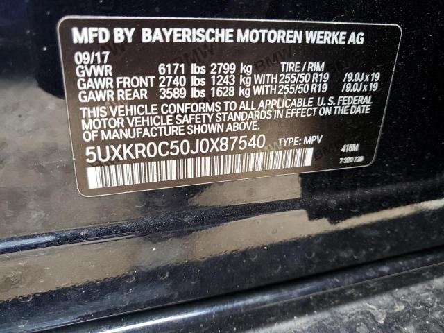 5UXKR0C50J0X87540 BMW X5 Xdrive35i