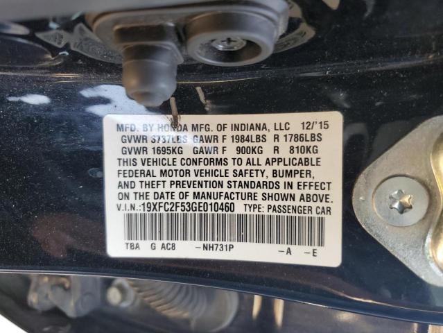 19XFC2F53GE010460 Honda Civic Lx