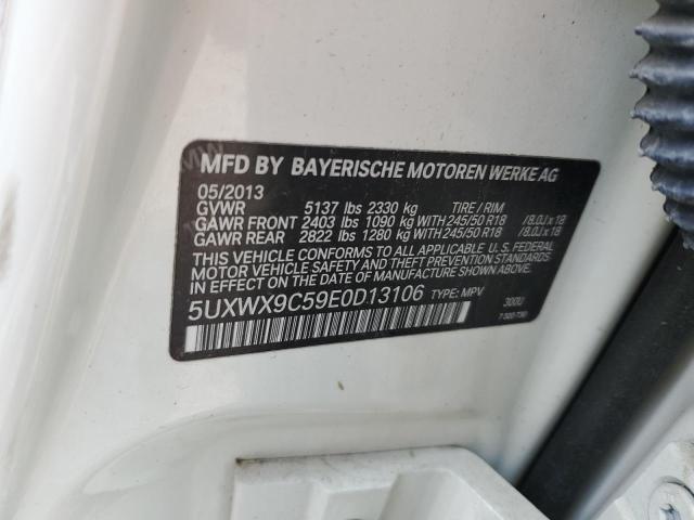 5UXWX9C59E0D13106 BMW X3 Xdrive28i