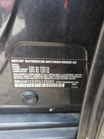 WBA5B1C57FG125202 BMW 535 I
