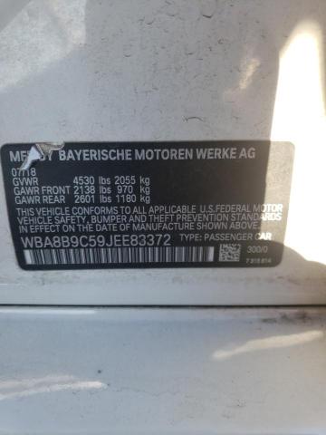 WBA8B9C59JEE83372 BMW 330 I