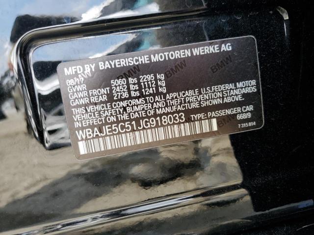WBAJE5C51JG918033 BMW 540 I