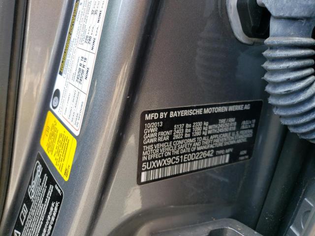 5UXWX9C51E0D22642 BMW X3 Xdrive28i
