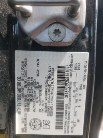 3FA6P0T92GR161093 Ford FUSION SE