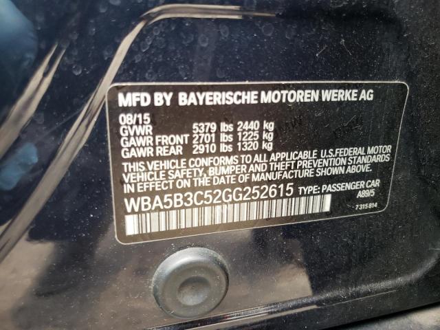 WBA5B3C52GG252615 BMW 535 XI