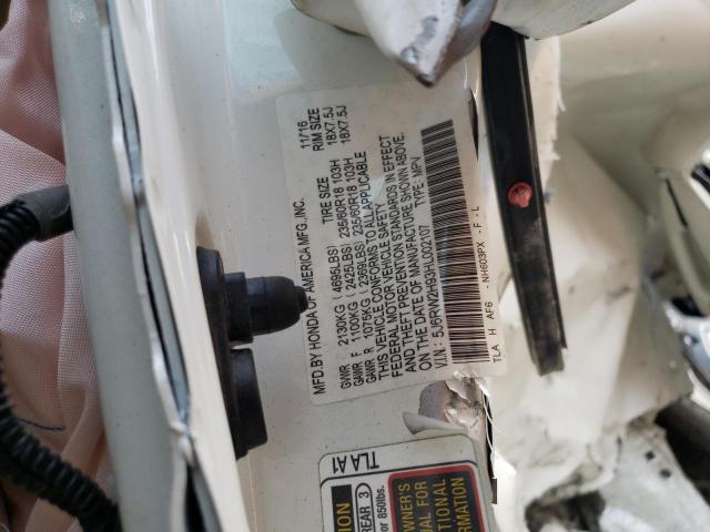 5J6RW2H93HL002107 Honda Cr-v Touring